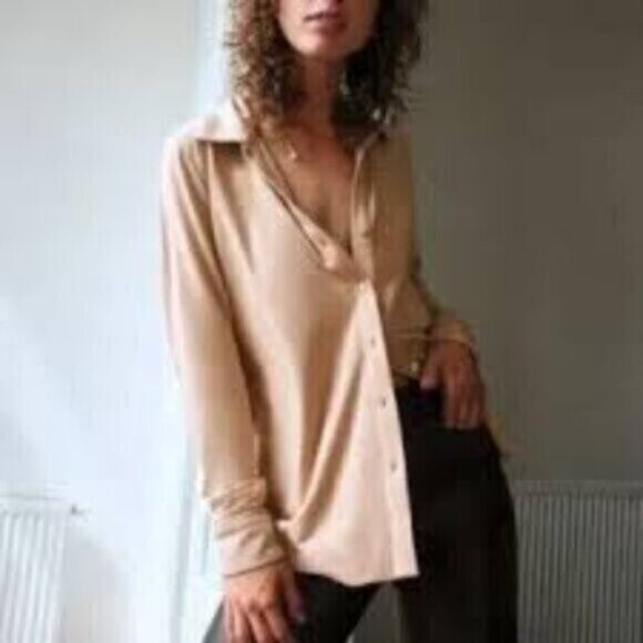 Aritzia Jessie Buttondown top - new with tags - Picture 3 of 3